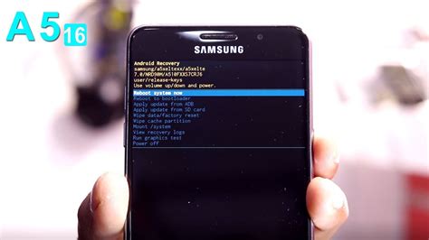 Samsung Galaxy A5 (16) hard reset .